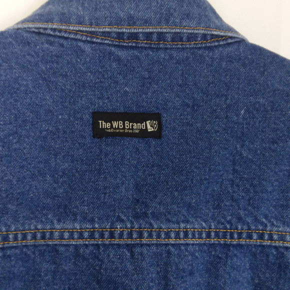 Warner Bros. Denim Jacket Michigan J. Frog - Picture 3 of 6